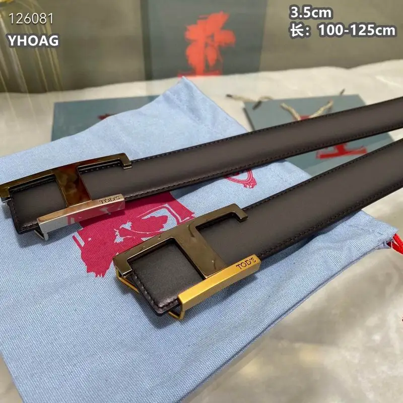 Tod's belt 35mmX100-125cm 8L06